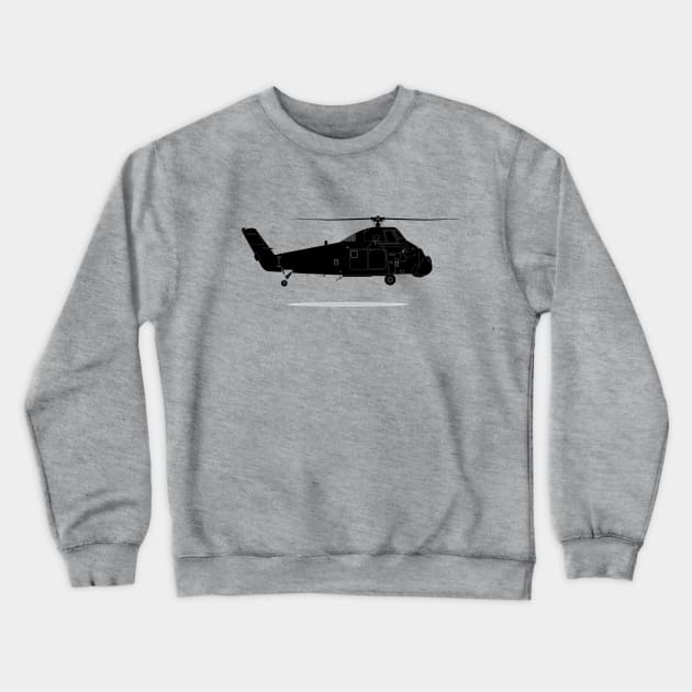 Wessex Helicopter Sea Rescue Crewneck Sweatshirt by Funky Aviation